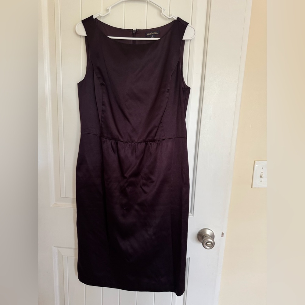 Brook’s Brothers Plum Silk Dress
